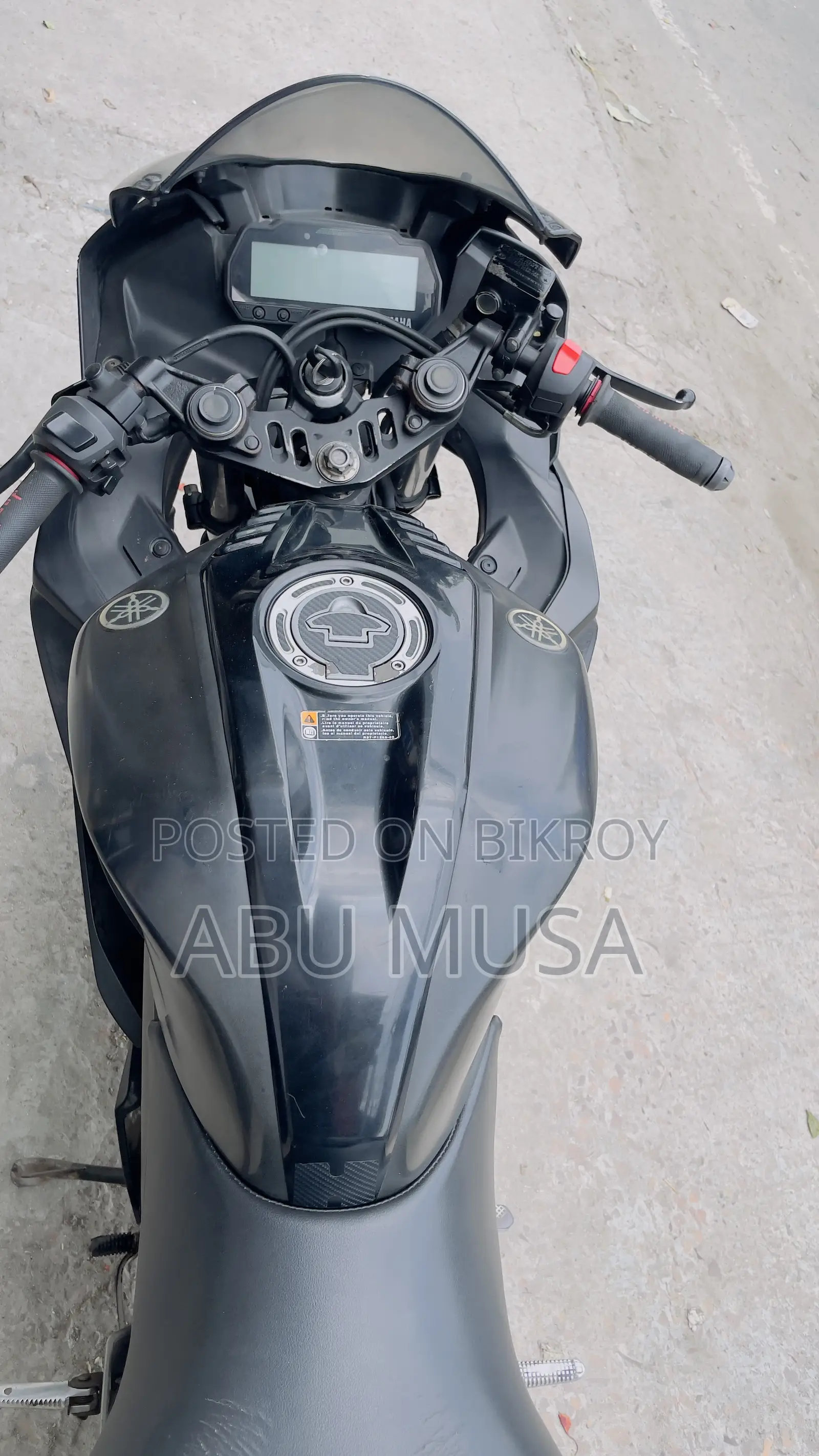 Yamaha R15 V3 2021 Black