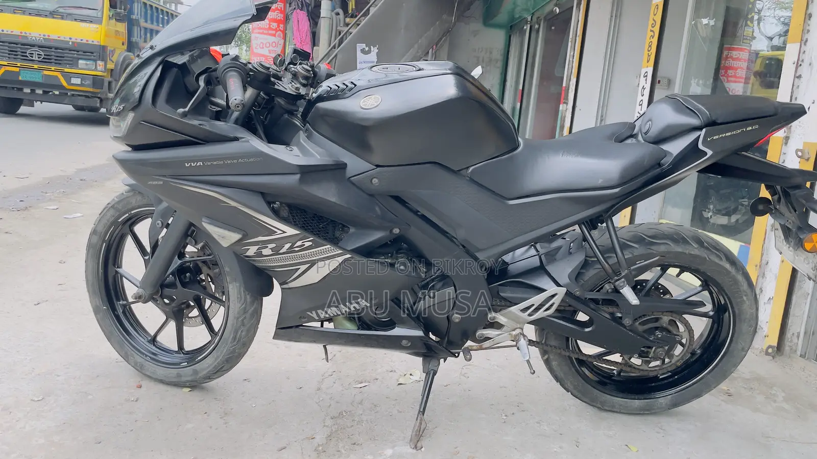 Yamaha R15 V3 2021 Black