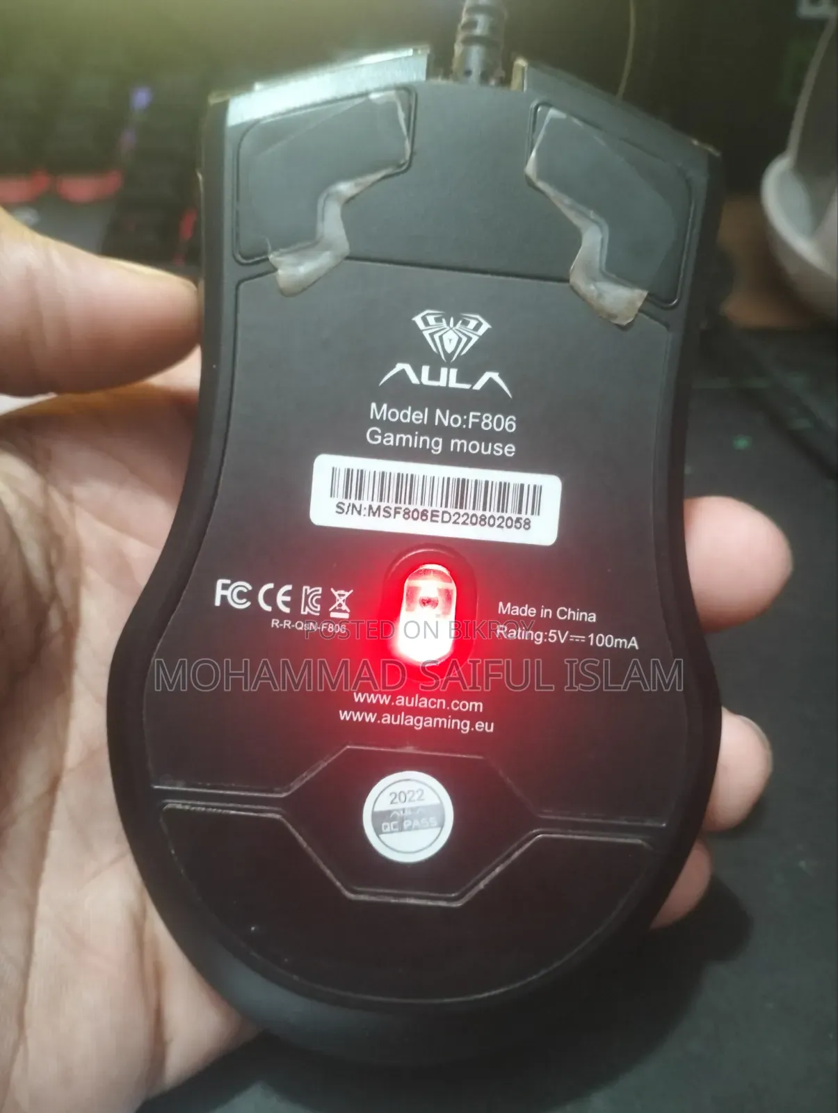 AULA RGB Gaming Mouse