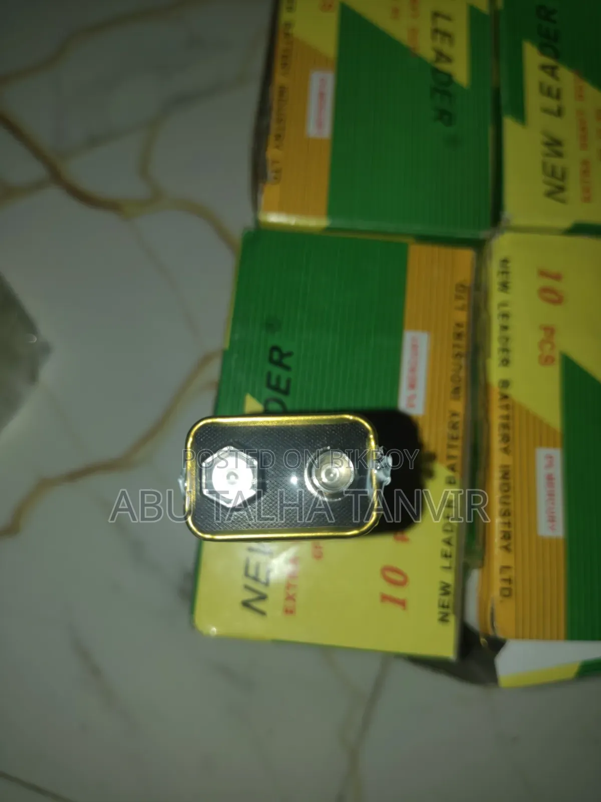 নিউ লিডার ৯ভি ব্যাটারি (৬এফ২২) - ব্র্যান্ড নিউ | ৬০ পিস উপলব্ধ