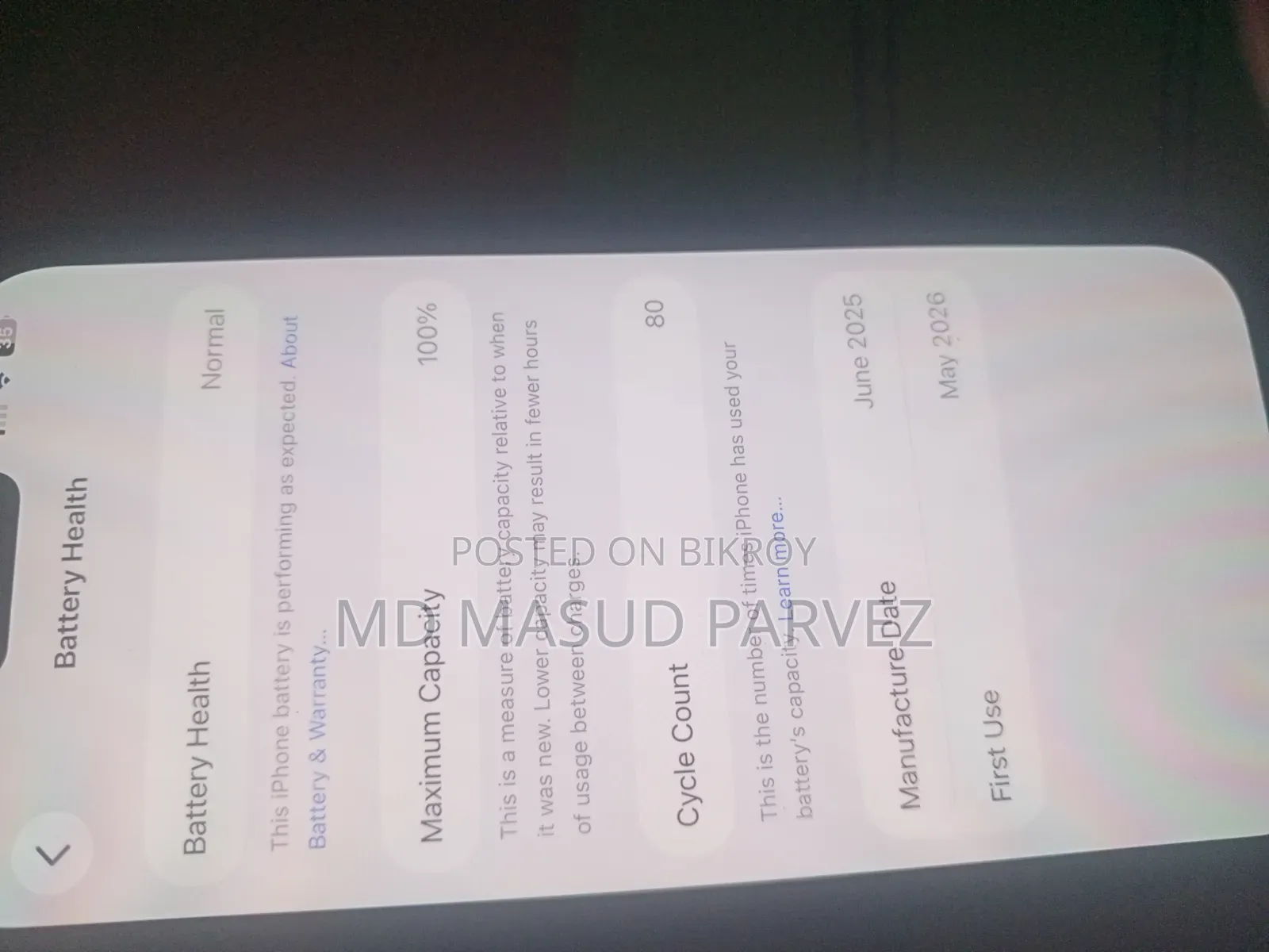 Apple iPhone 15 128 GB Green
