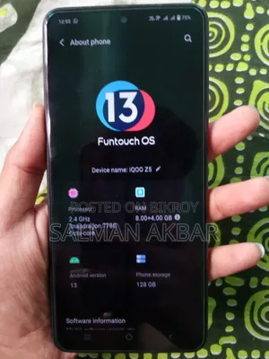 New iQOO 128 GB Black