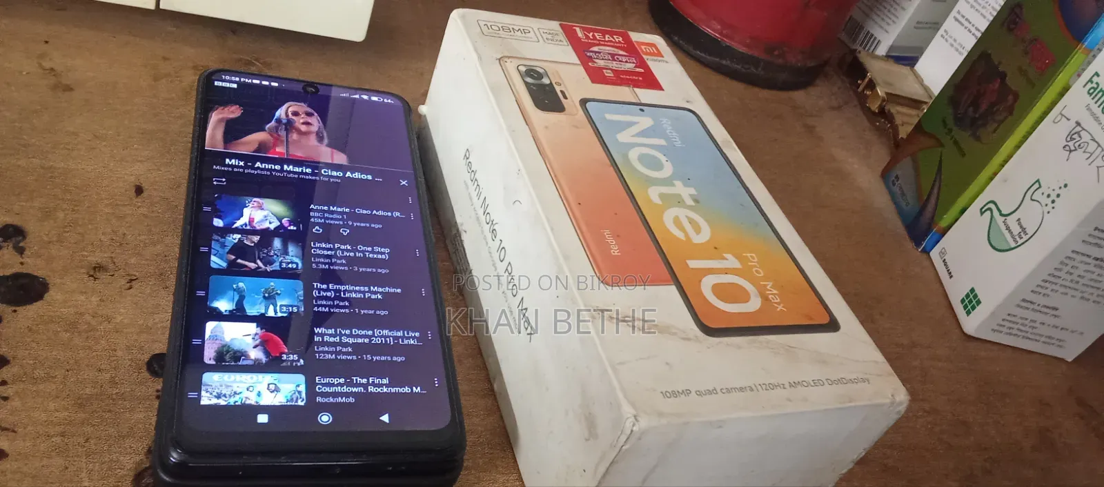 Xiaomi Redmi Note 10 Pro Max 128 GB Black