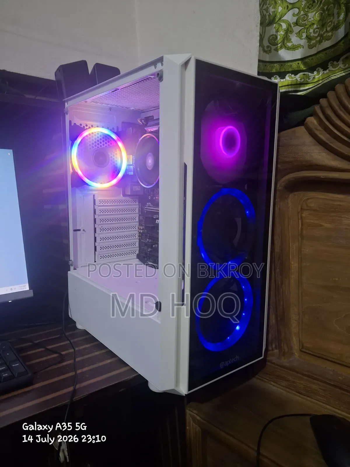 Desktop Computer 8GB AMD Ryzen 7 SSD 512GB