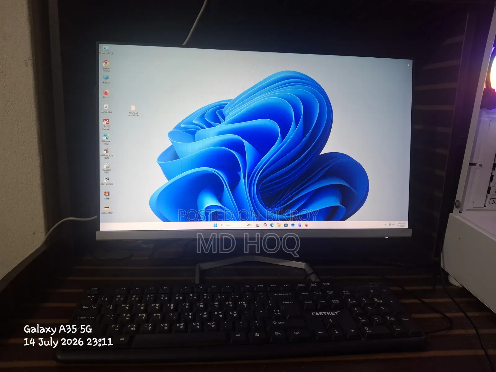 Desktop Computer 8GB AMD Ryzen 7 SSD 512GB