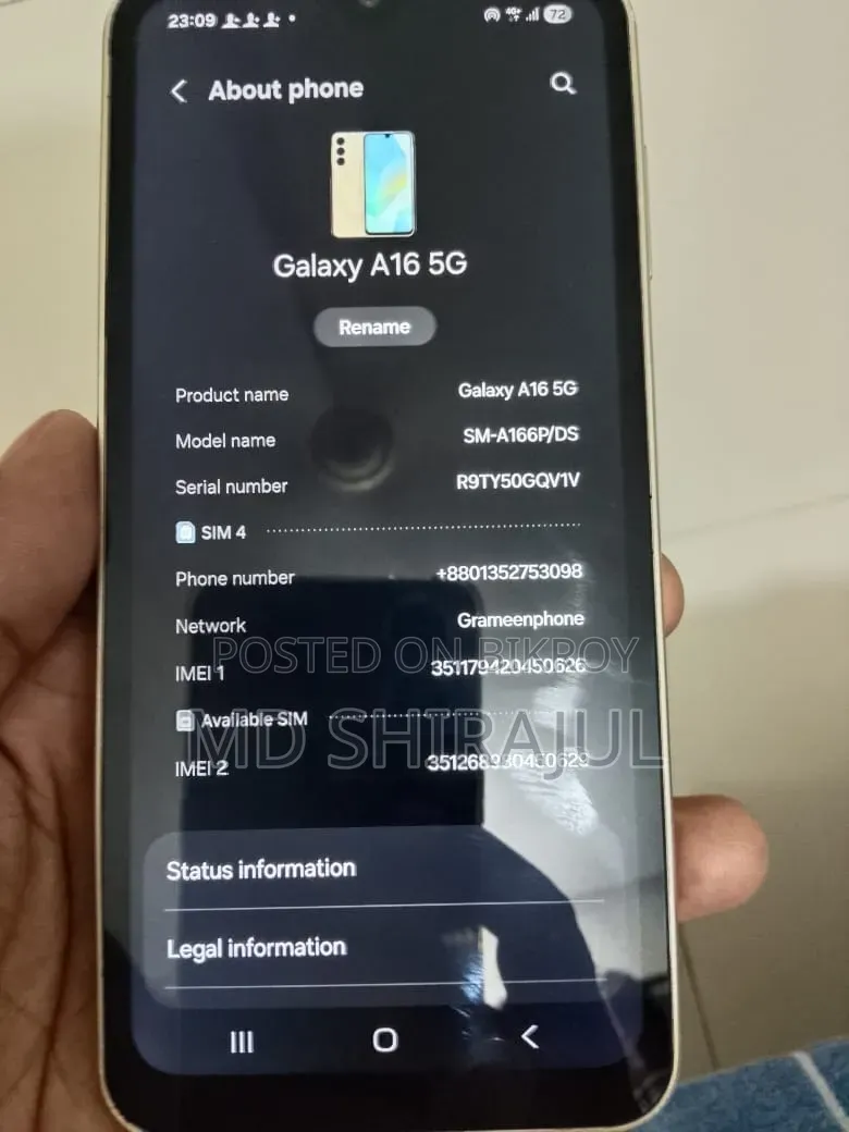 Samsung Galaxy A16 5G 128 GB Rose Gold