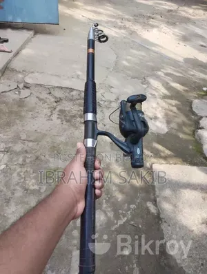 Used modern fishing rod for sale with full set.