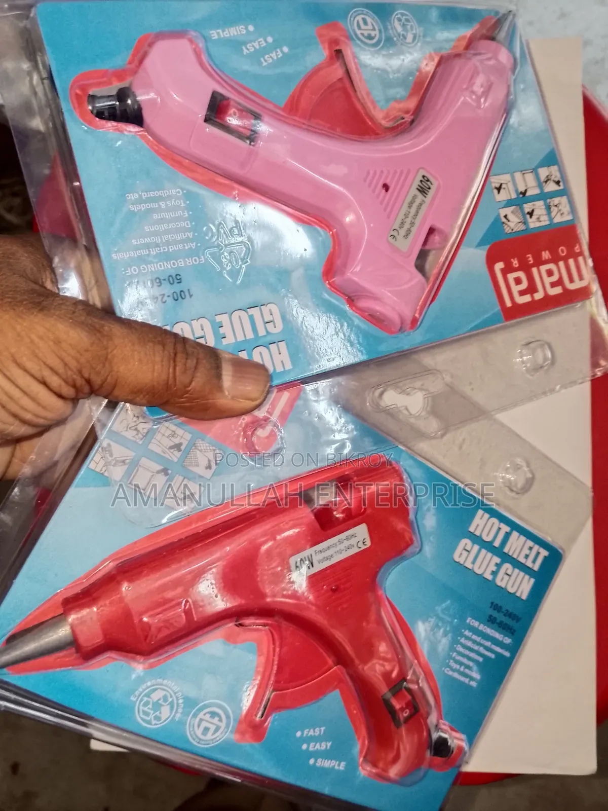 Maraj Power 60W Hot Melt Glue Gun | Craft Repair Tool.