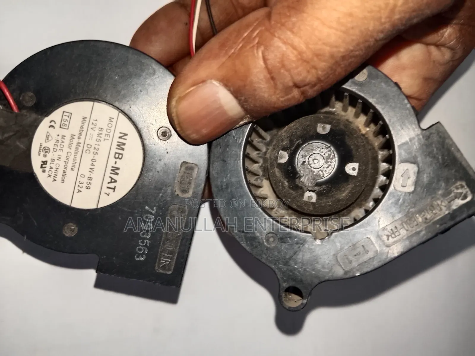 12V DC Brushless Blower Fan | 50mm Cooling Fan for 3D Printers.