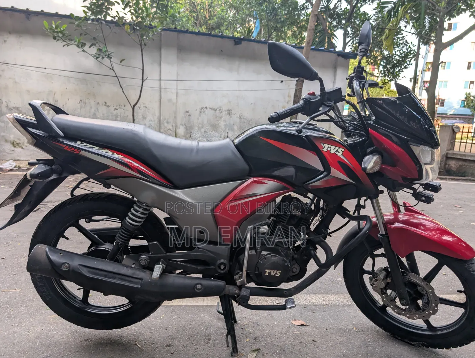 TVS Stryker 125 2021 Black