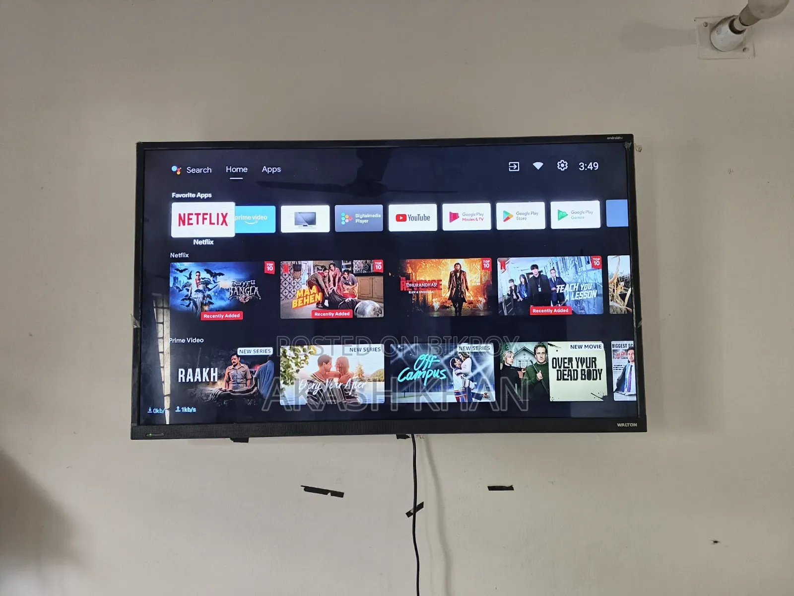 Walton Google FHD Smart LED Television WD-TS43G