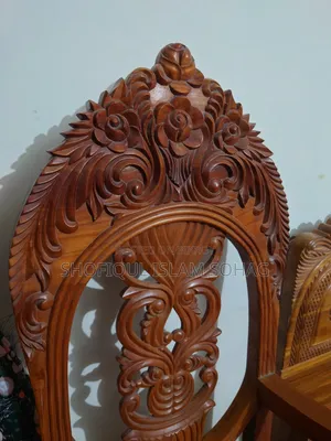 100% Teak Wood Premium Royal Chair | Used Like New