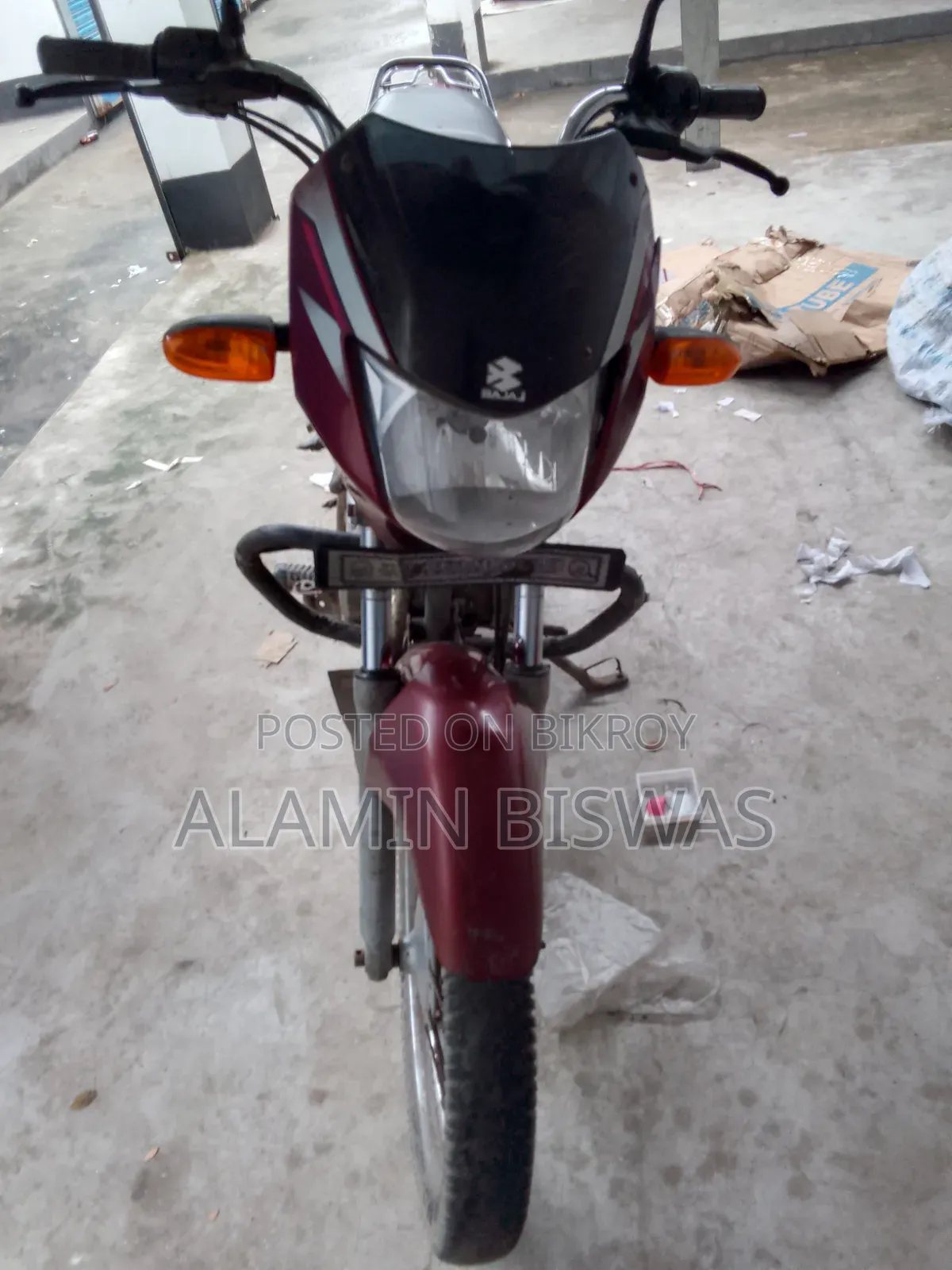Bajaj CT 100 2019 Red