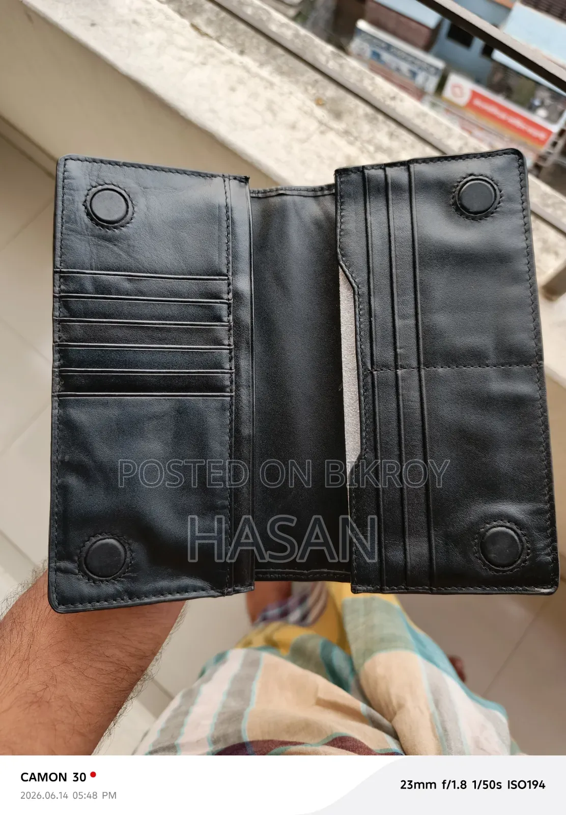 Men's Long Wallet