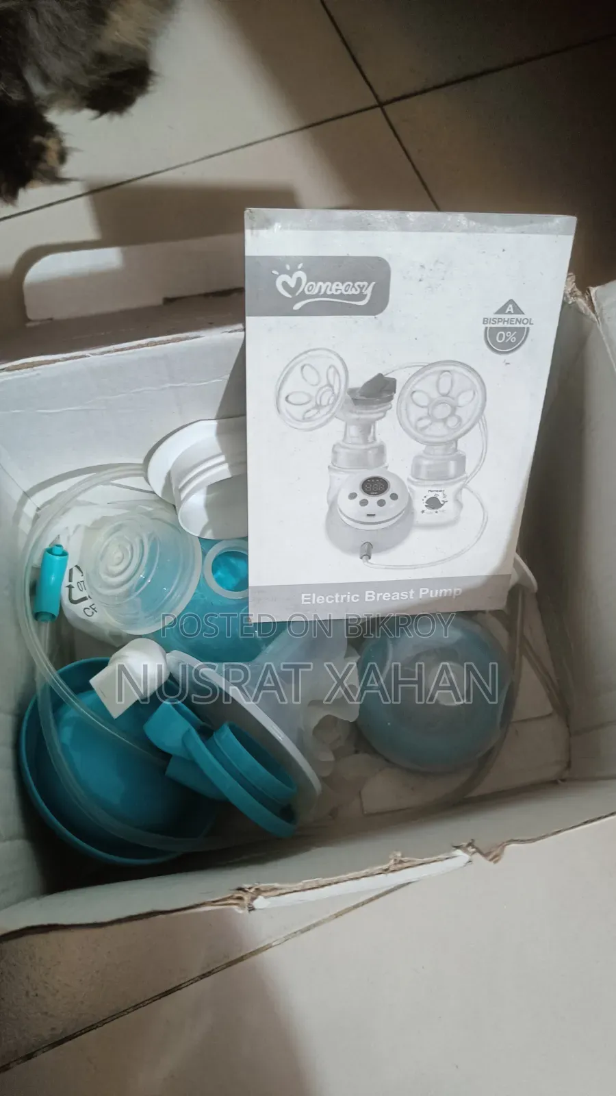 Momeasy Double Electric Breastpump