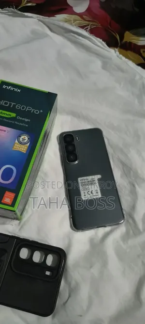 নতুন ইনফিনিক্স হট ৬০ প্রো+ ১২৮ জিবি কালো