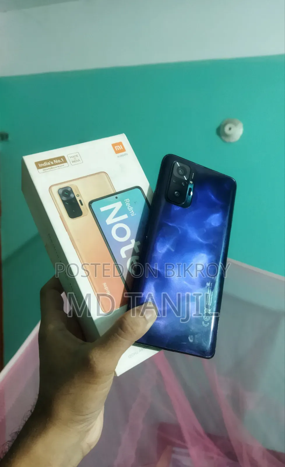 শাওমি মি নোট ১০ প্রো ২৫৬ জিবি ব্লু
