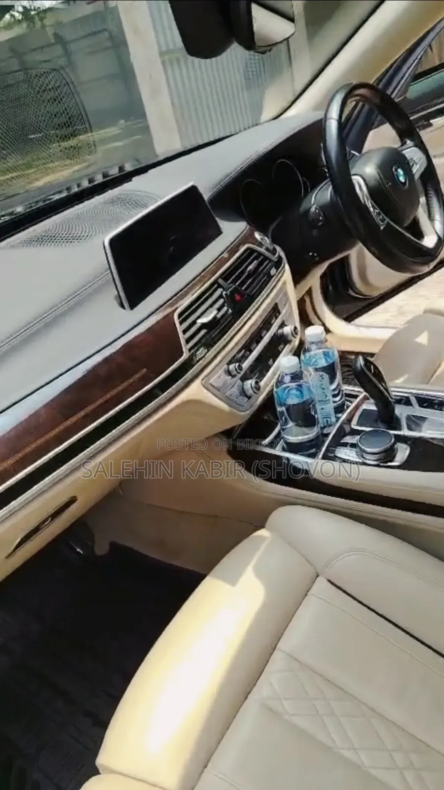 BMW 7 Series 730Li 2016 Black