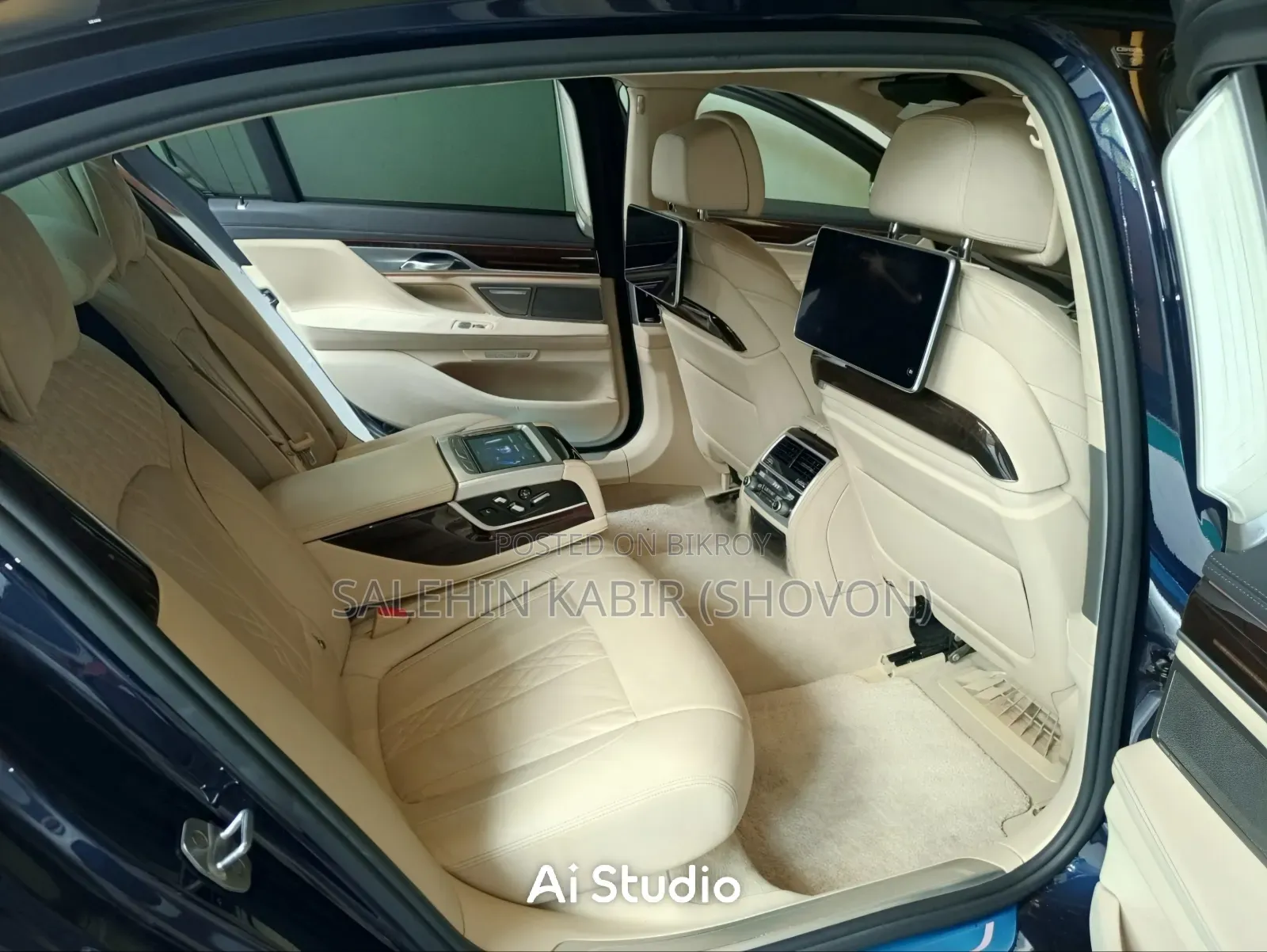 BMW 7 Series 730Li 2016 Black
