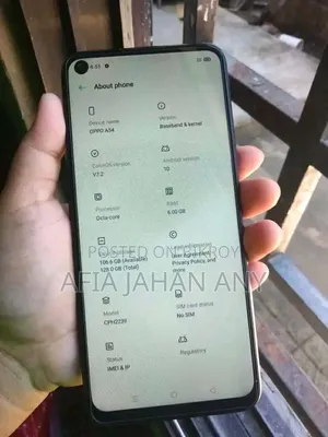 অপো এ৫৪ ১২৮ জিবি ব্ল্যাক