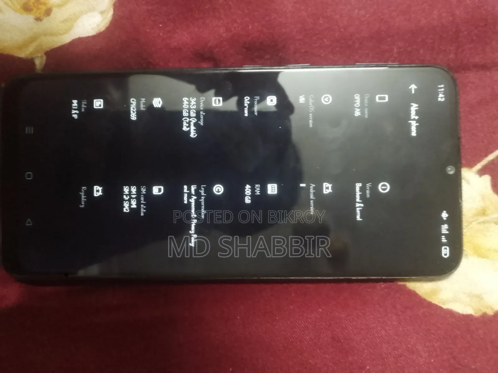 Oppo A16 64 GB Black