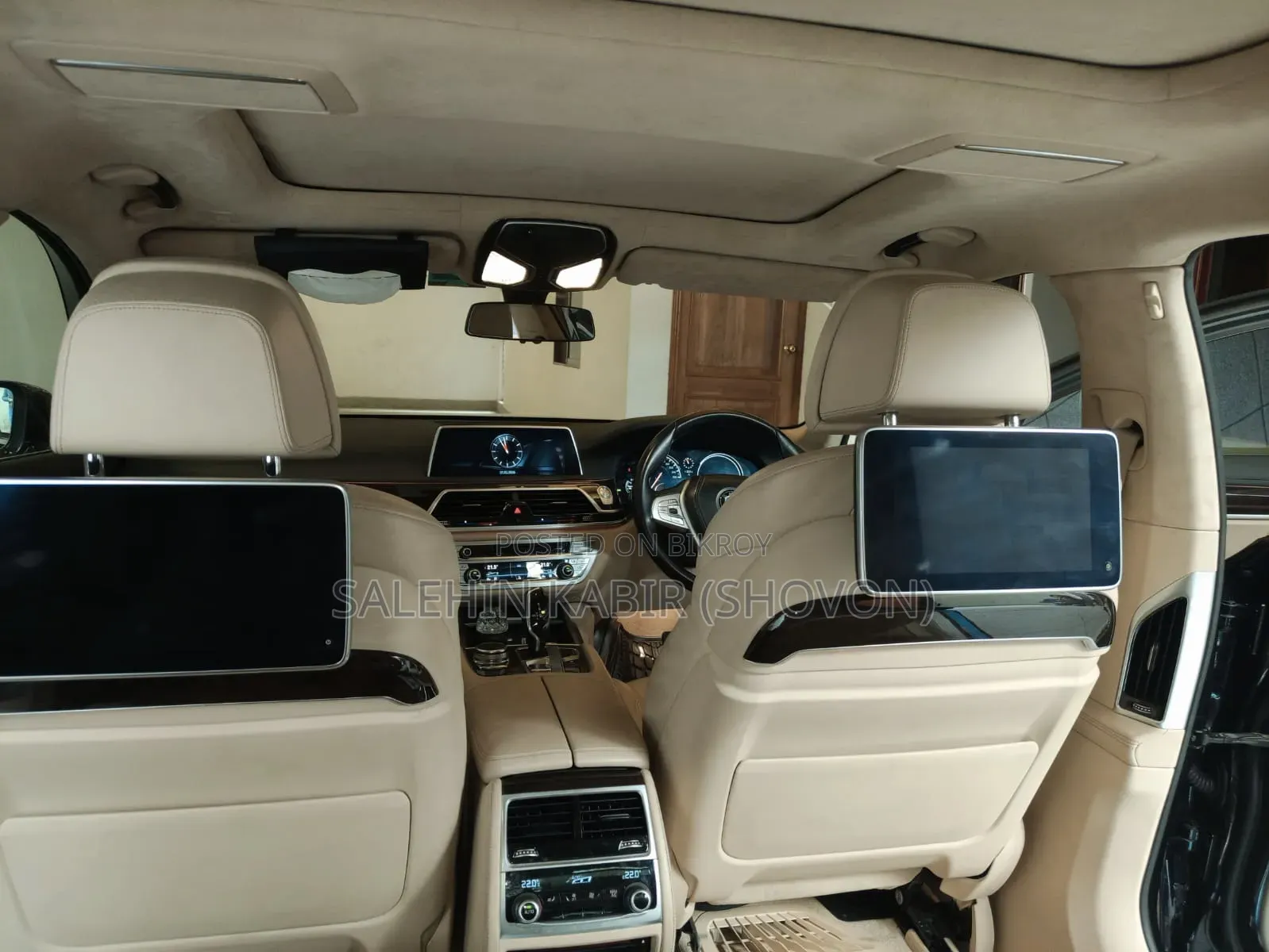 BMW 7 Series 730Li 2016 Black