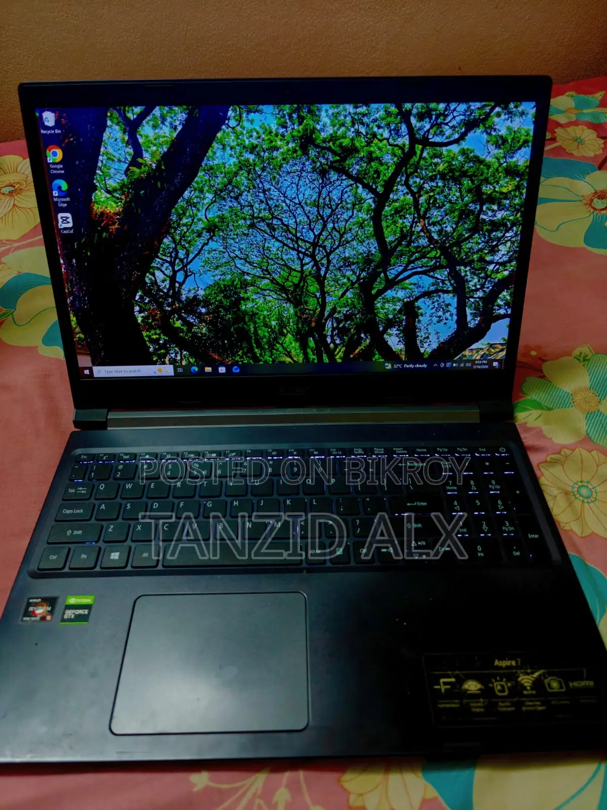 Laptop Acer Aspire 7 8GB Intel Core i7 SSD 512GB