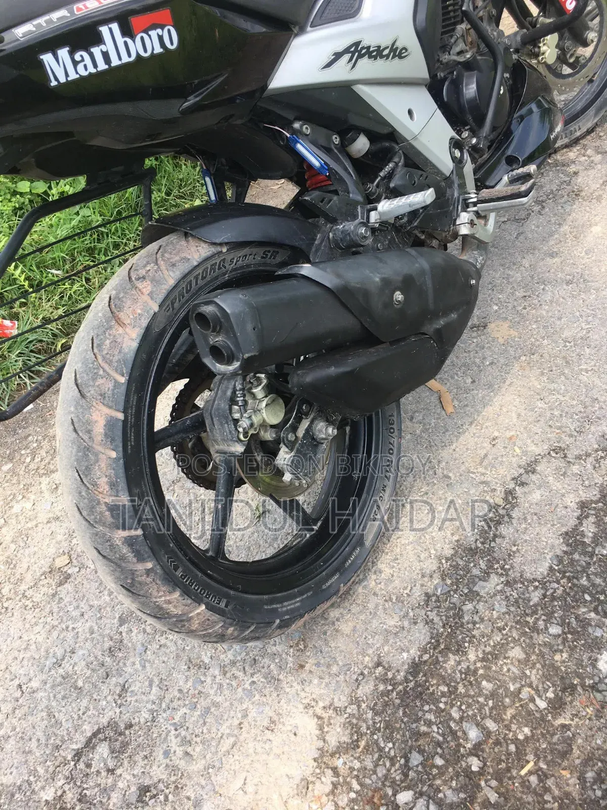 TVS Apache RTR 160 4V 2021 Black