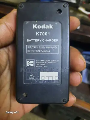 Battery Charger for Kodak EasyShare KLIC-7001