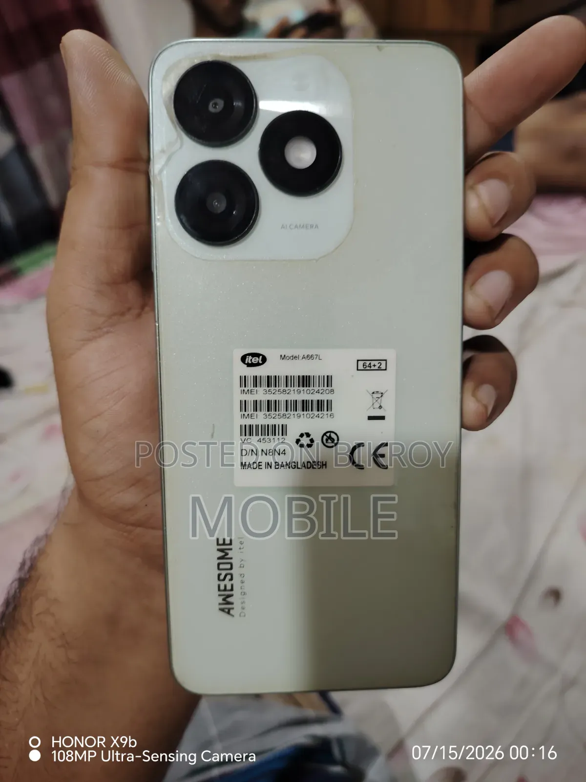 Itel A50 128 GB Blue