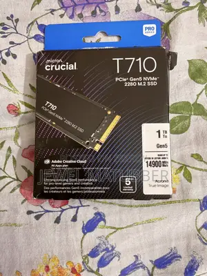 Crucial T710 1TB PCIe Gen5 NVMe 2280 M.2 SSD