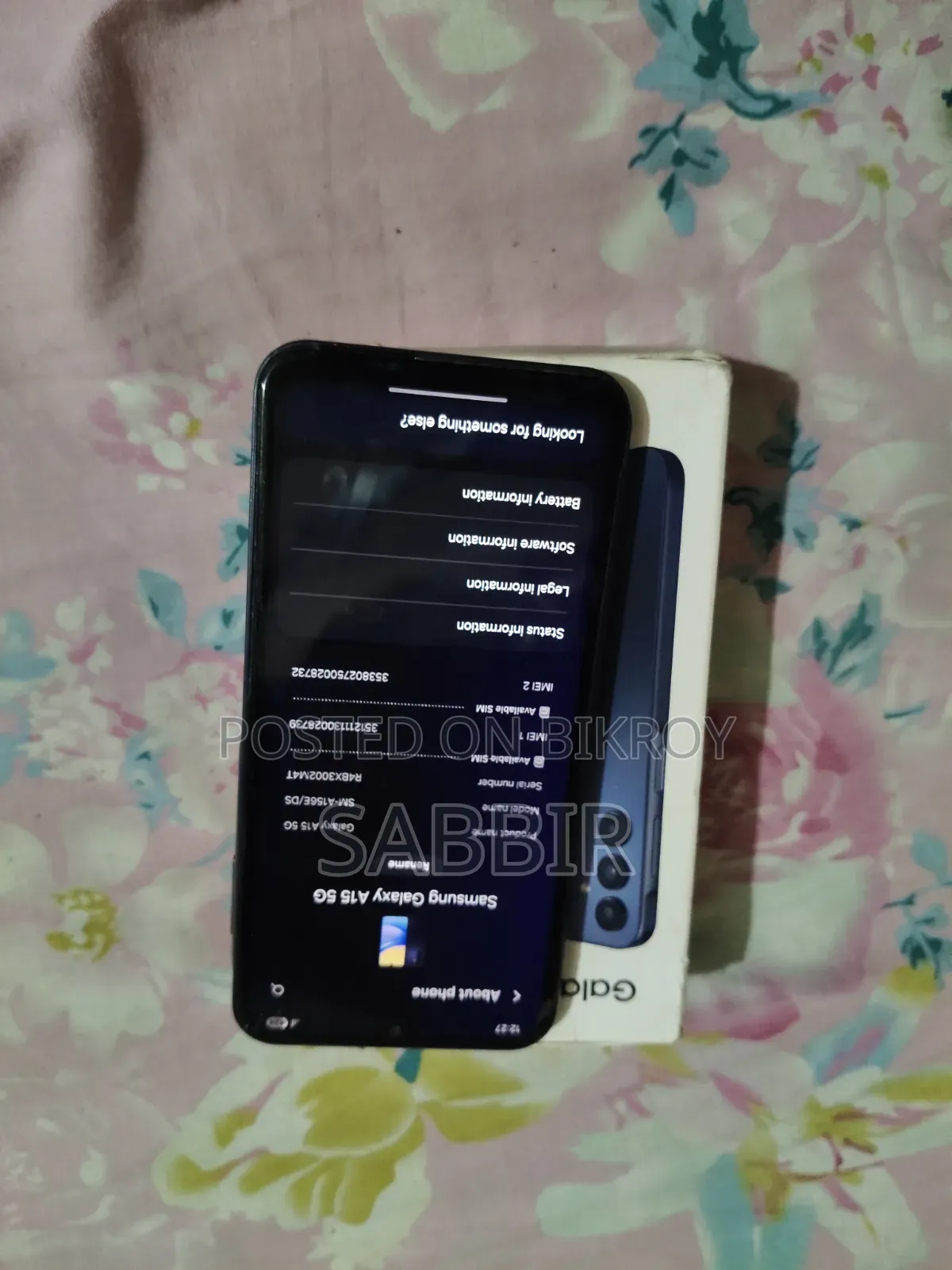 Samsung Galaxy A15 5G 128 GB Black