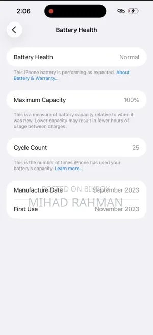 New Apple iPhone 15 Pro Max 256 GB Black