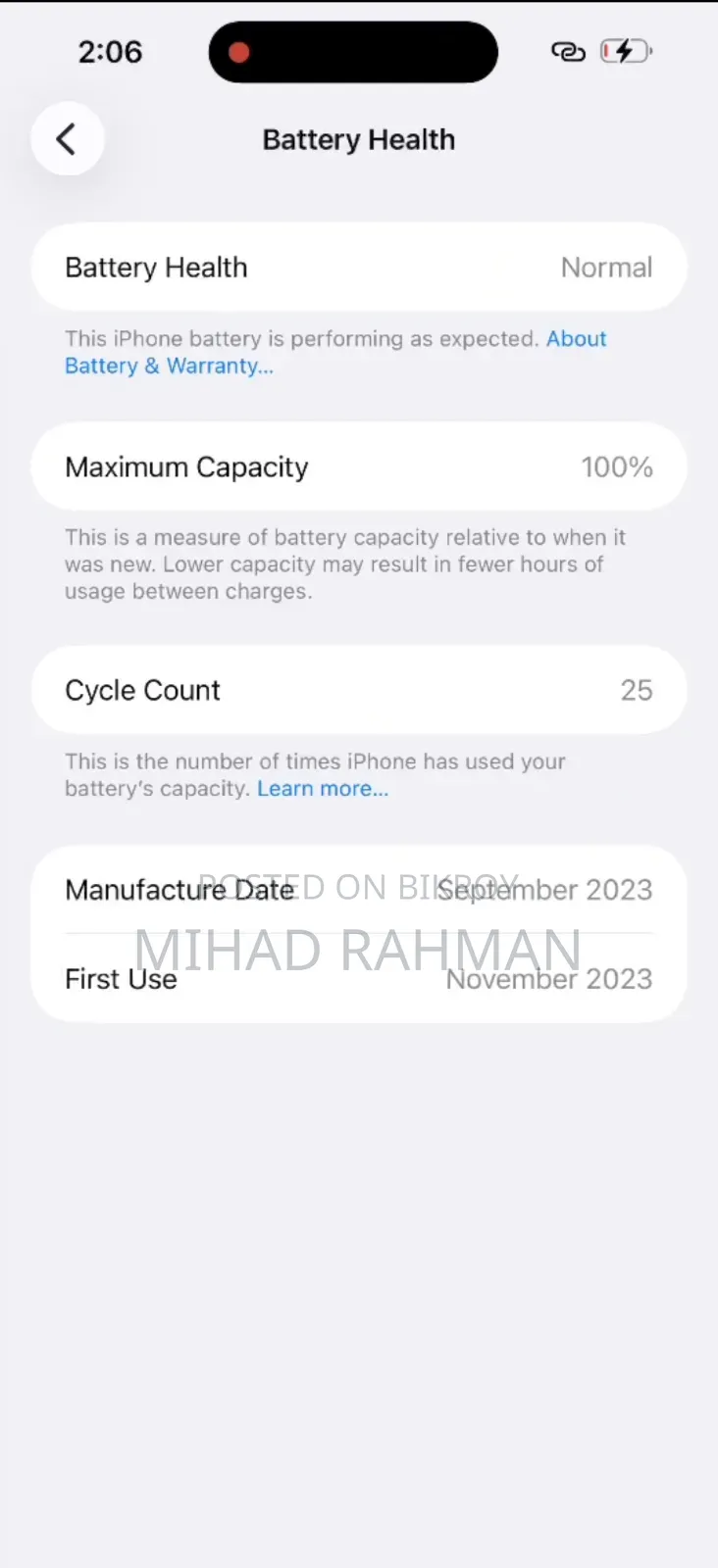 New Apple iPhone 15 Pro Max 256 GB Black