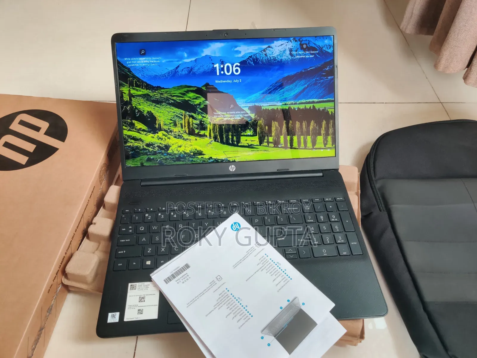 Laptop HP 15S 4GB AMD HDD 1T