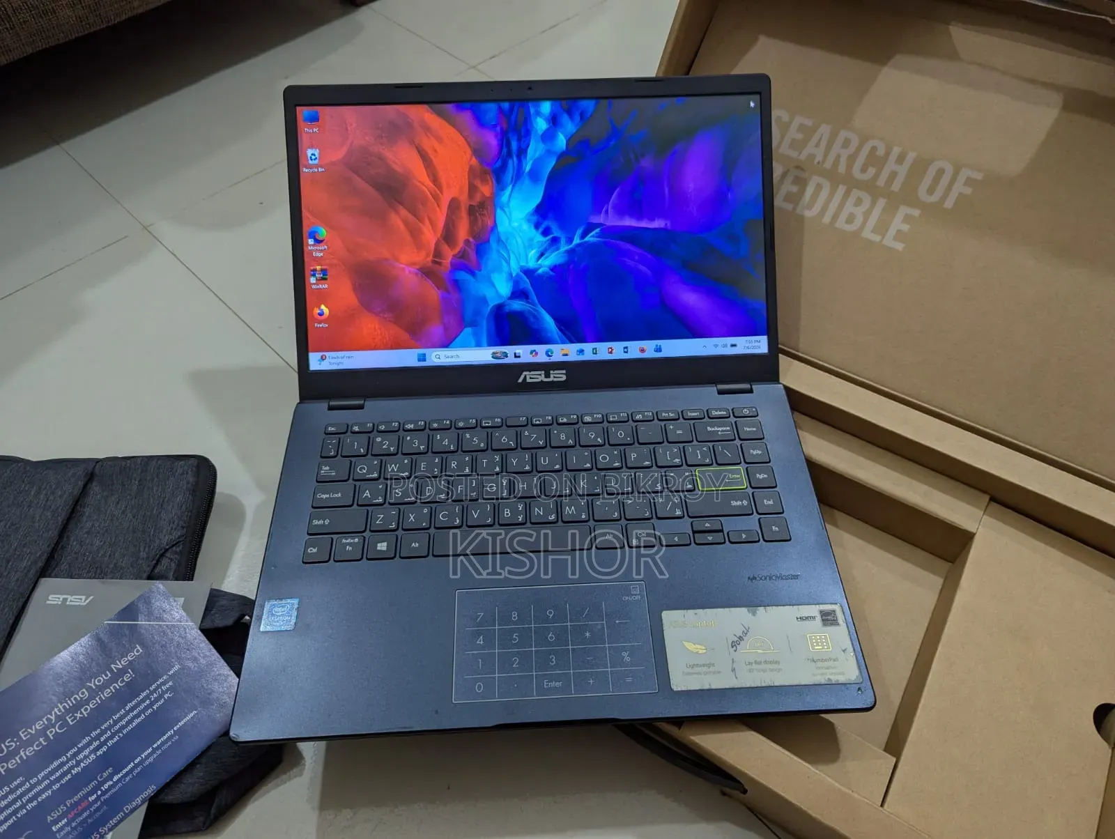 ল্যাপটপ ASUS Vivobook 15 4GB Intel Celeron SSD 128GB