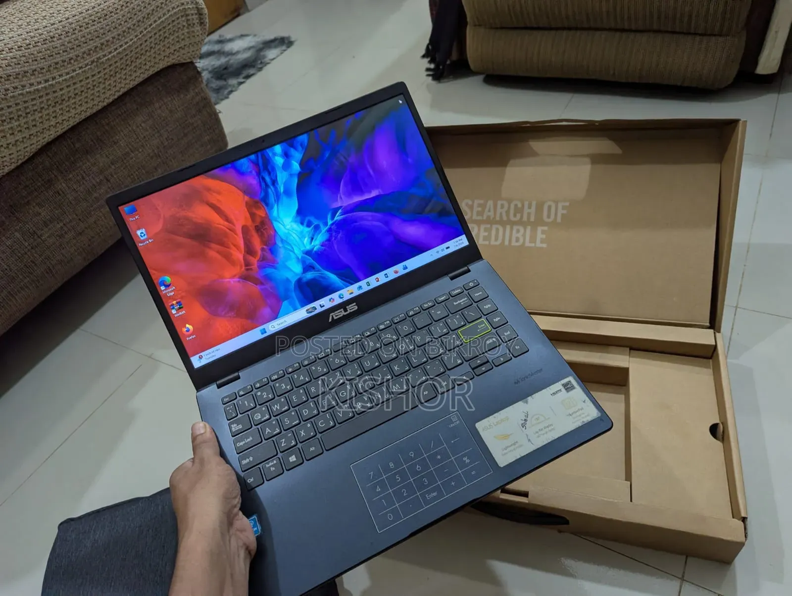ল্যাপটপ ASUS Vivobook 15 4GB Intel Celeron SSD 128GB