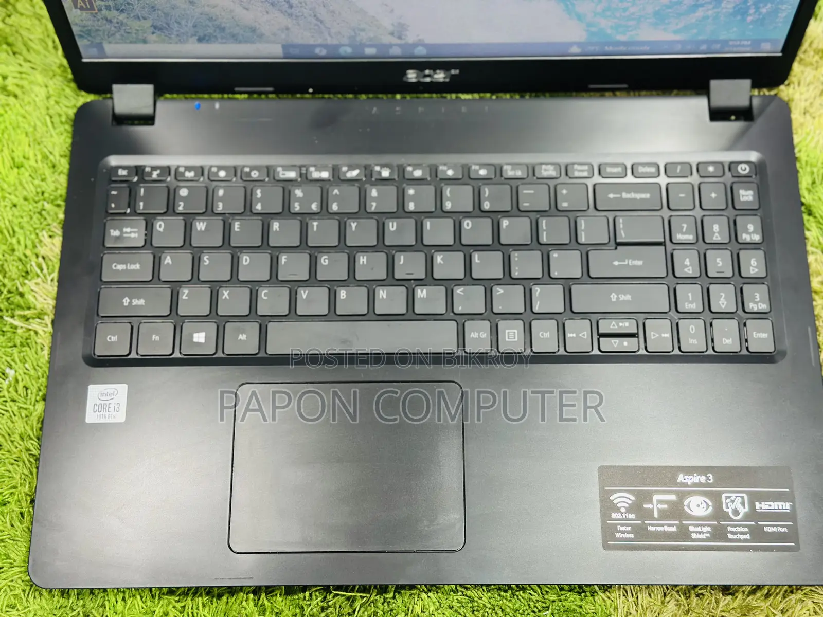 Laptop Acer Aspire A315 52 4GB Intel Core i3 SSD 128GB