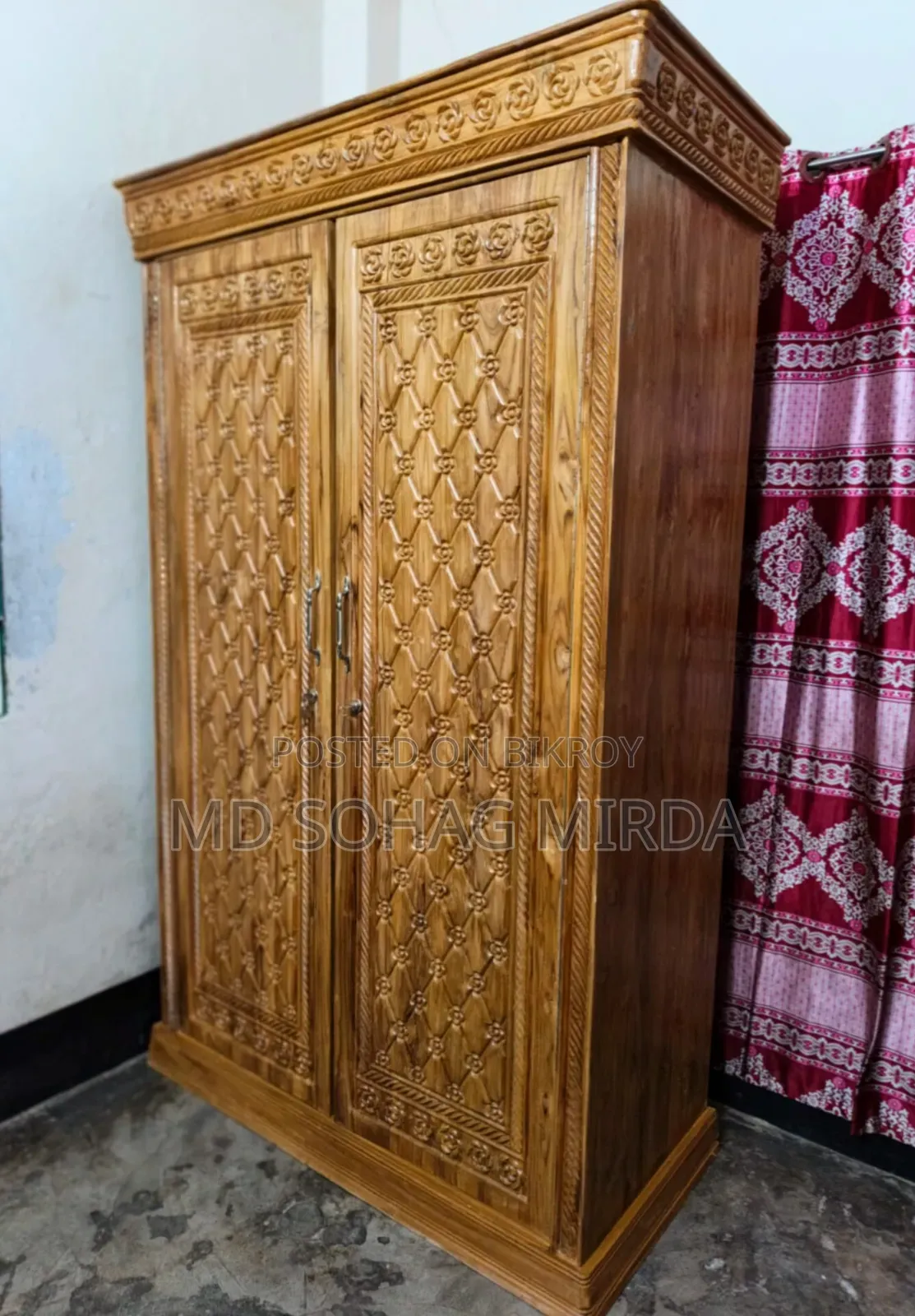 Chittagong Teak Wood Almirah