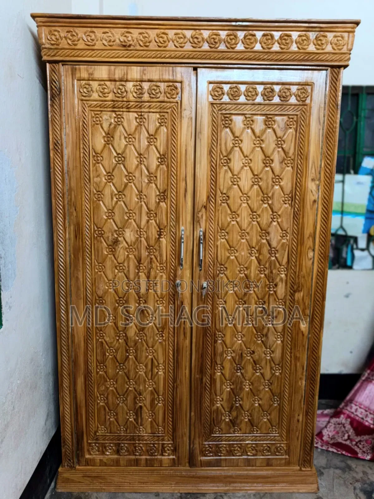 Chittagong Teak Wood Almirah