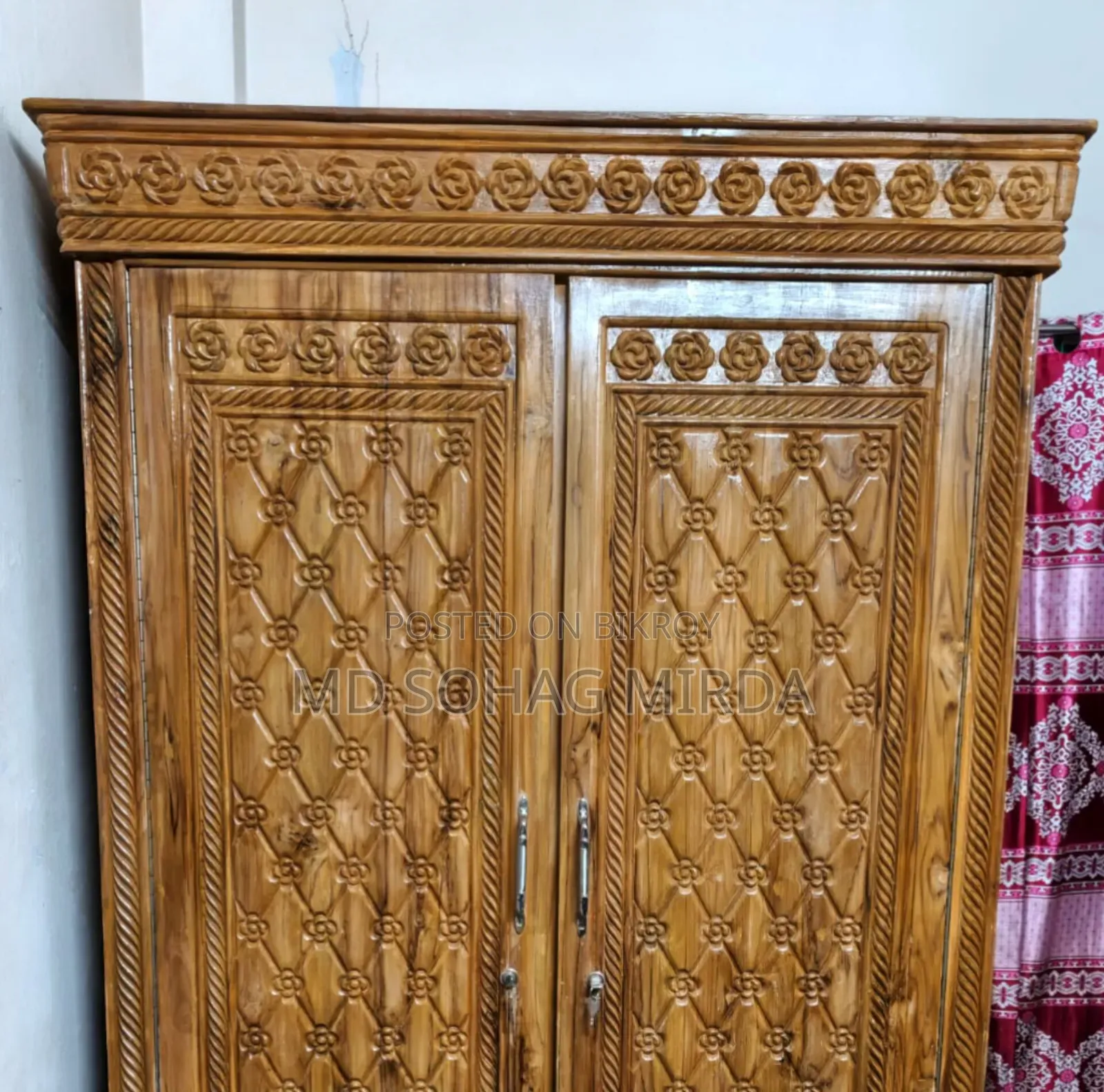 Chittagong Teak Wood Almirah