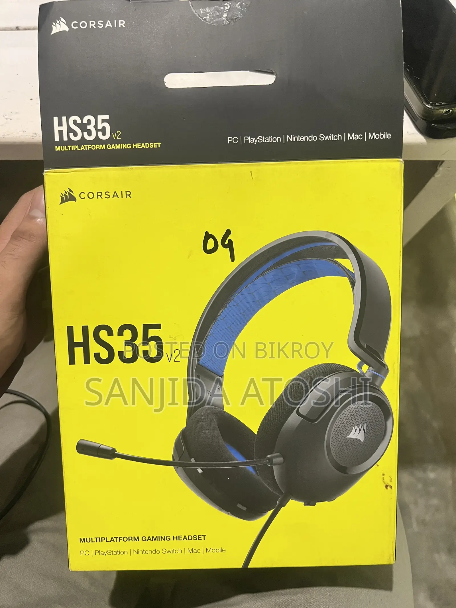 🎧 Corsair HS35 V2 Gaming Headset for Sale