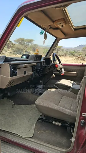 Toyota Land Cruiser 1996 Red