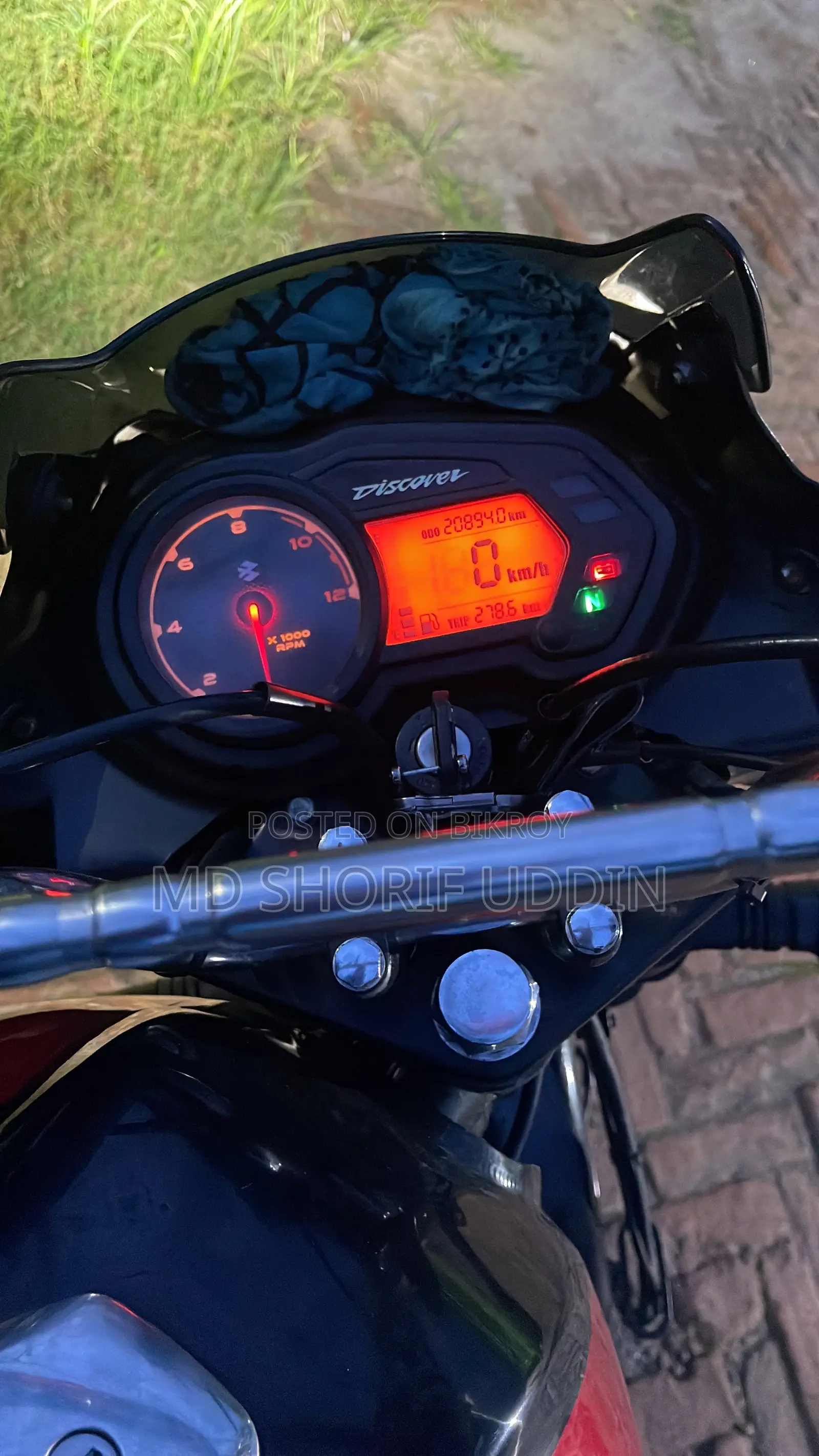 Bajaj Discover 125 2019 Black