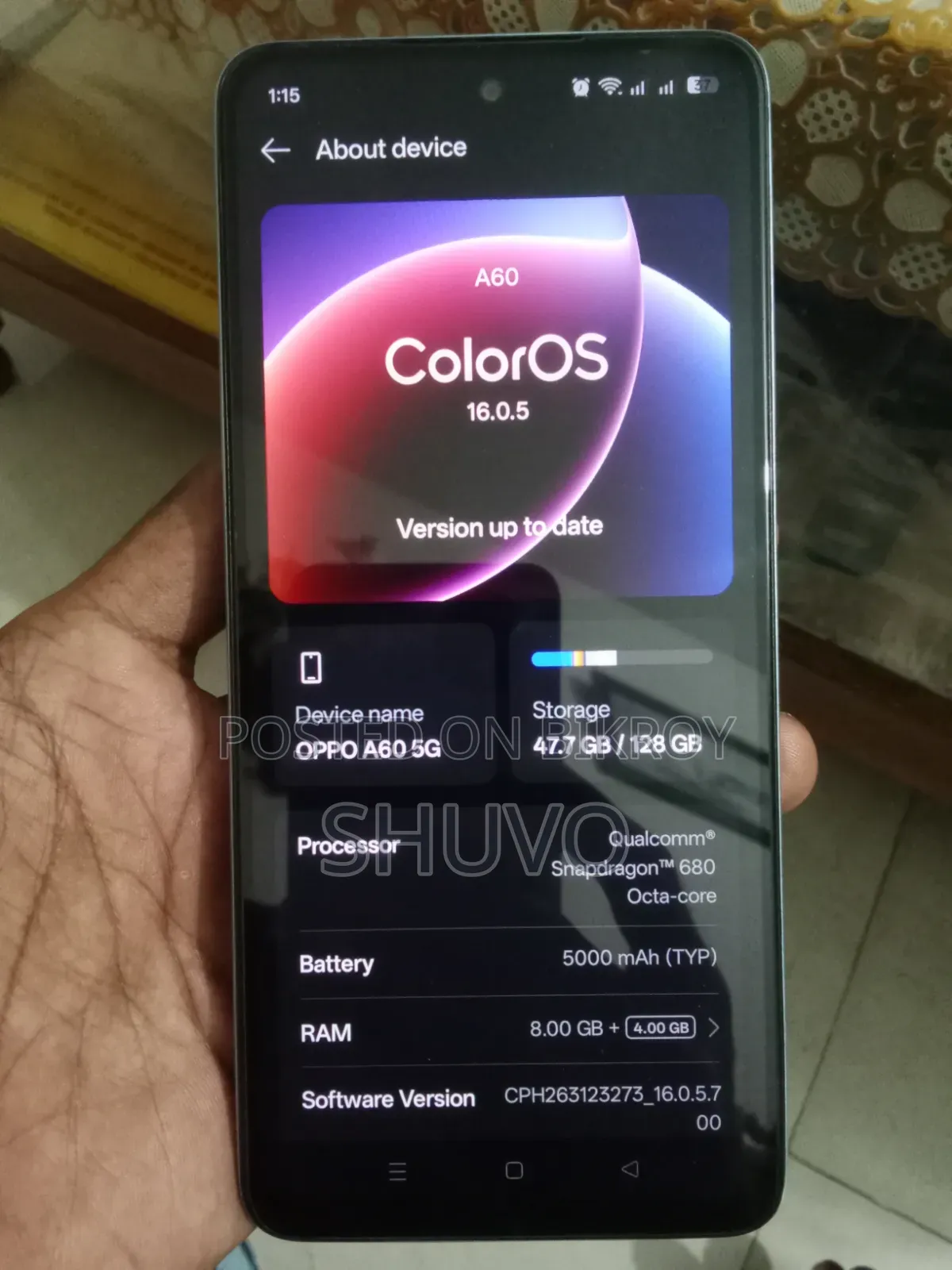 Oppo A60 128 GB