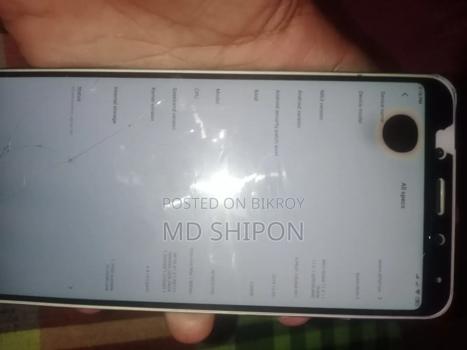 Xiaomi Redmi Note 5 Pro 64 GB Blue