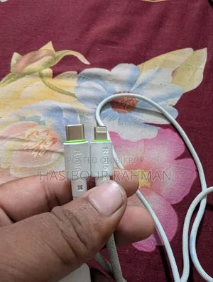 ২০ ওয়াট চার্জার এবং ক্যাবল