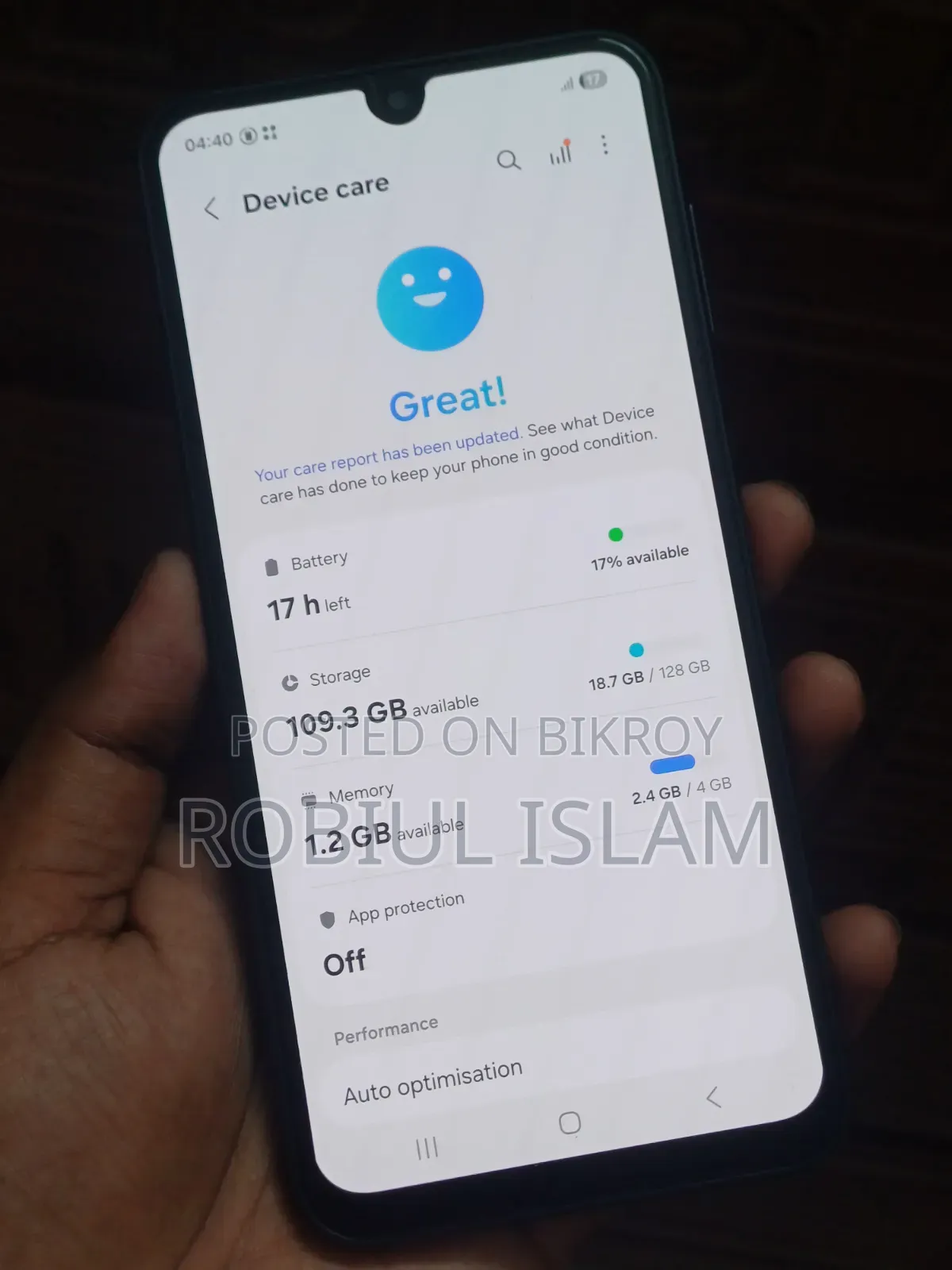 Samsung Galaxy A17 128 GB Black