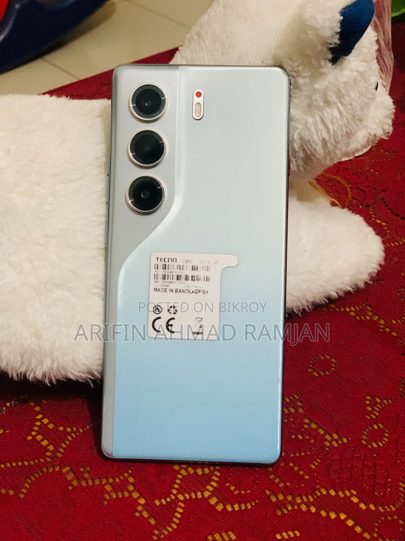 New Tecno Camon 40 Pro 4G 128 GB White