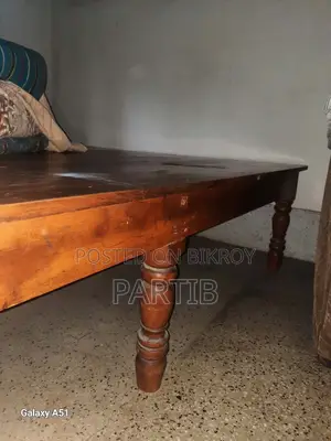 ১০০% কেরোসিন কাঠের খাট (যাদের পিঠে ব্যথা তাদের জন্য) অত্যন্ত মজবুত